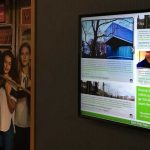 Signage Display beim Neanderthal Museum